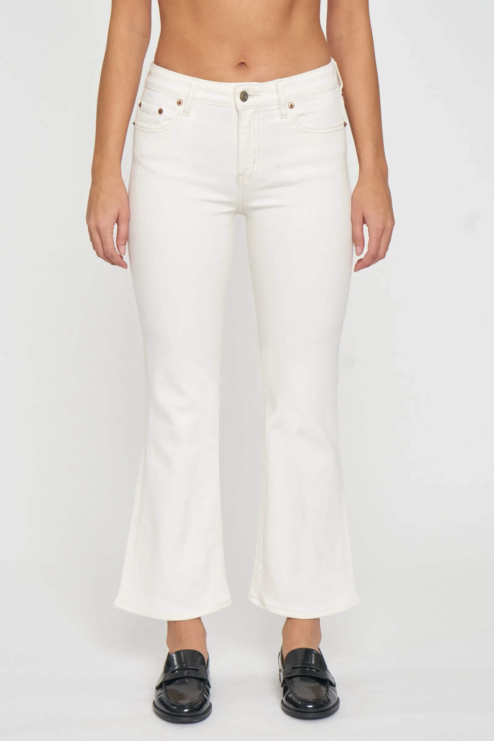 Runaway Crop Flare Jeans
