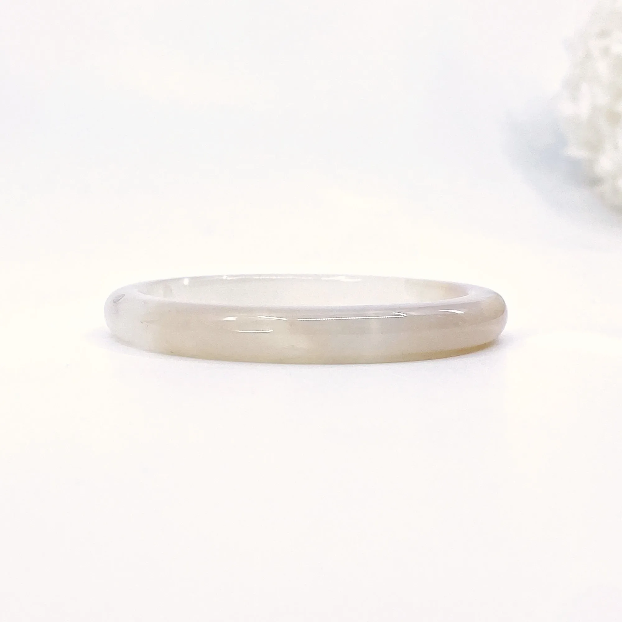 Sakura Agate Stone Bangle