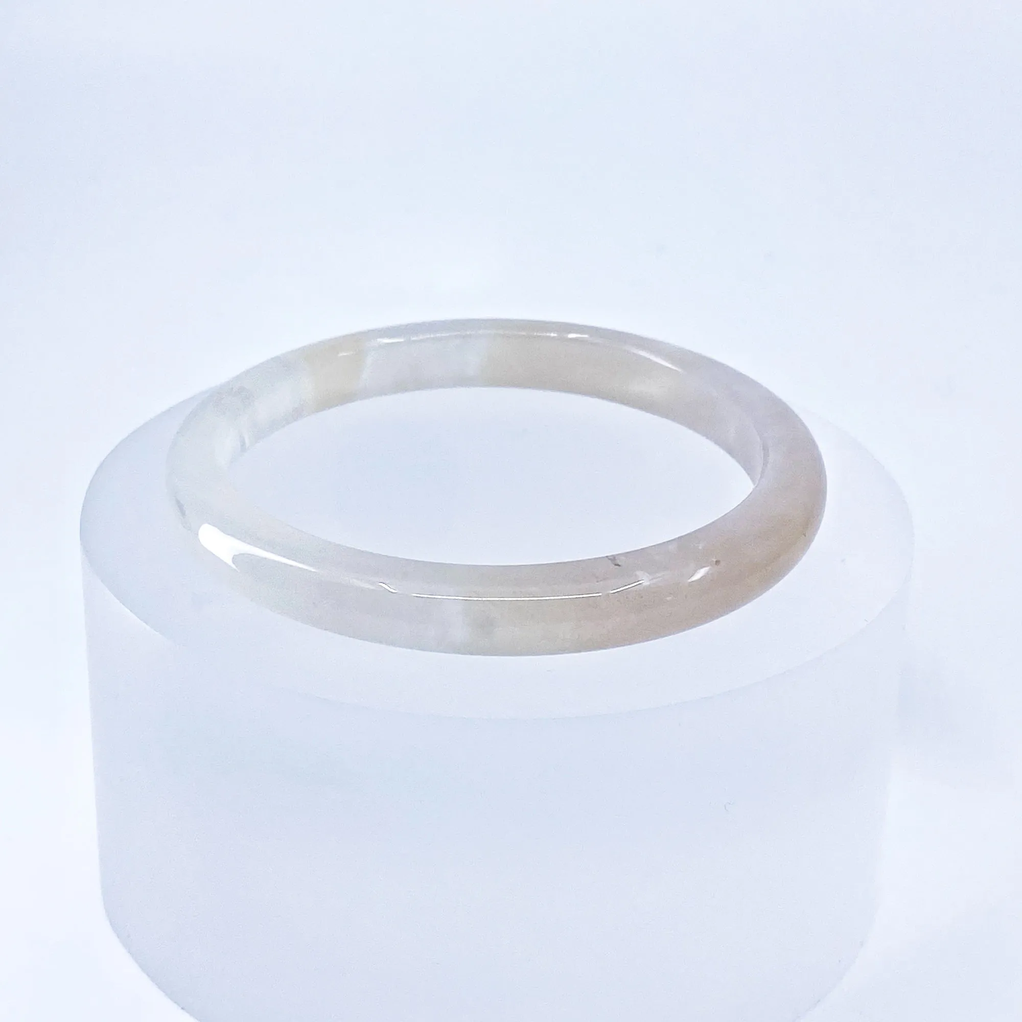 Sakura Agate Stone Bangle