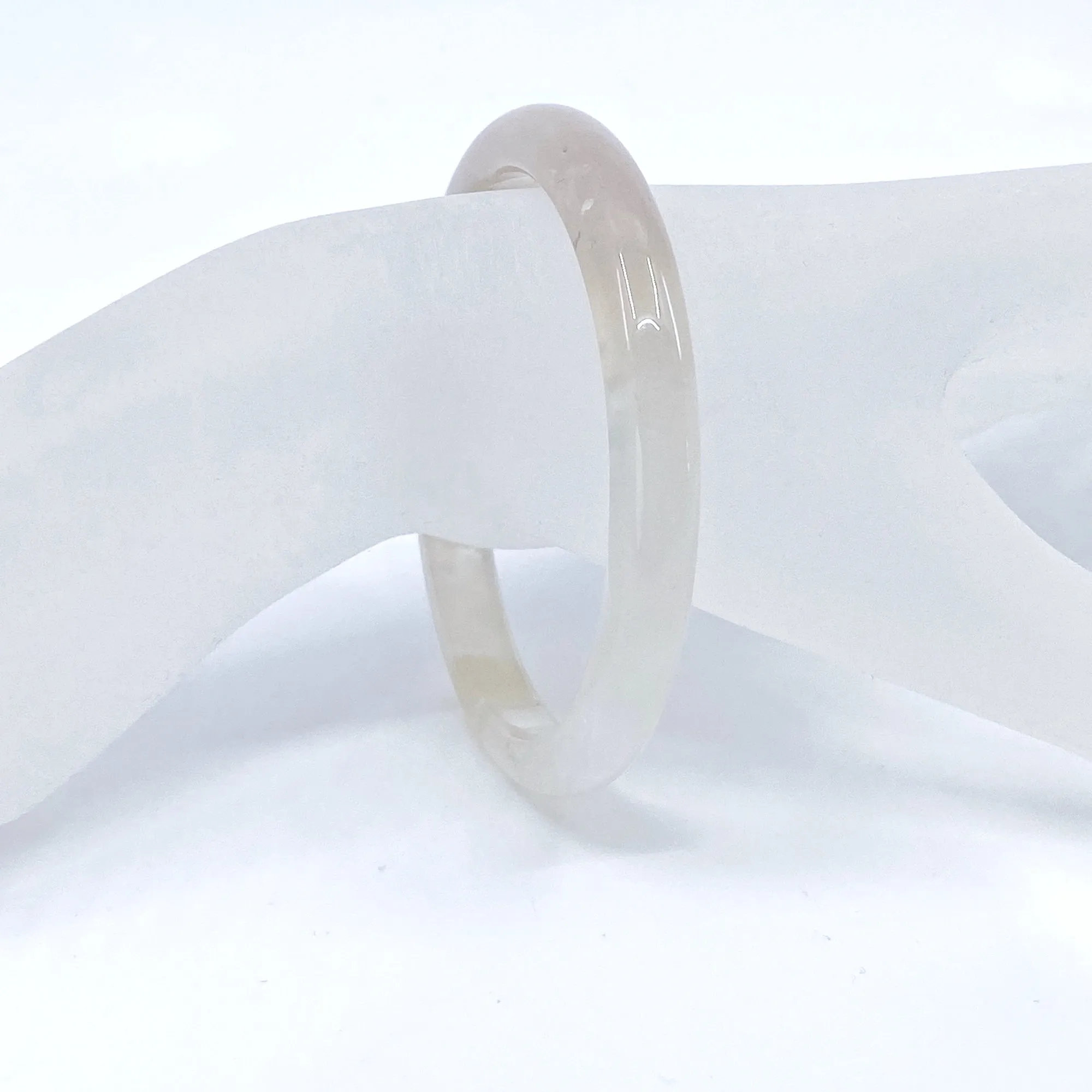 Sakura Agate Stone Bangle