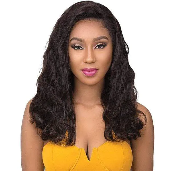 Sensationnel Bare & Natural 100% Brazilian Virgin Remi Human Hair Full Hand-Tied Swiss Lace Wig - BODY WAVE 22"