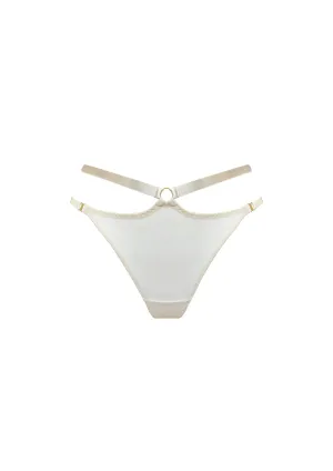 Signature Mesh Harness Thong
