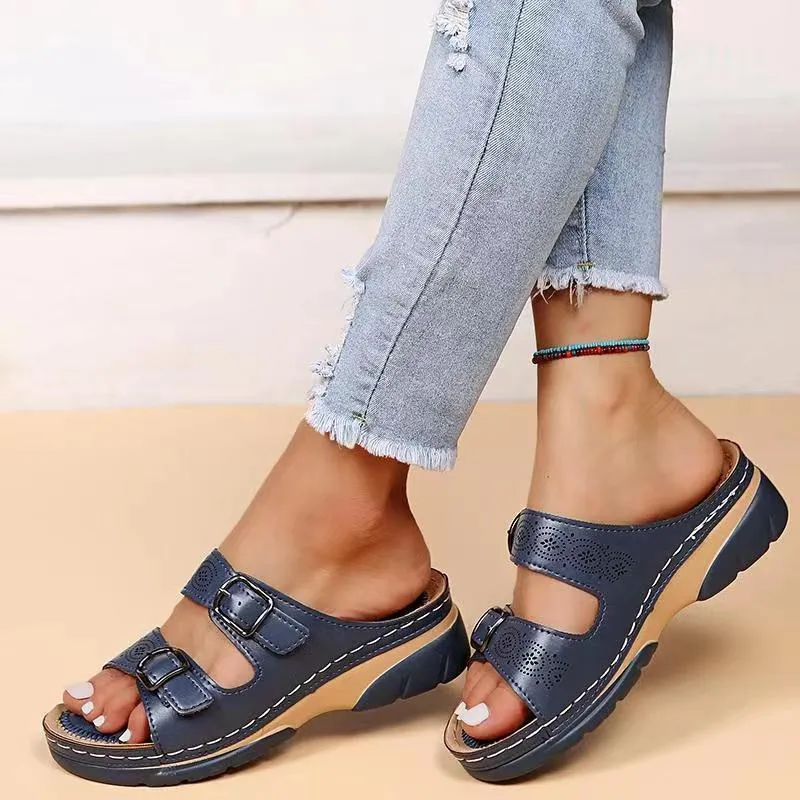Simona | Orthopedic Leather Sandals