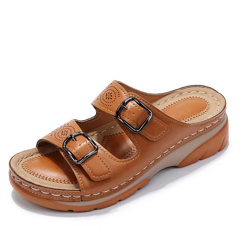 Simona | Orthopedic Leather Sandals