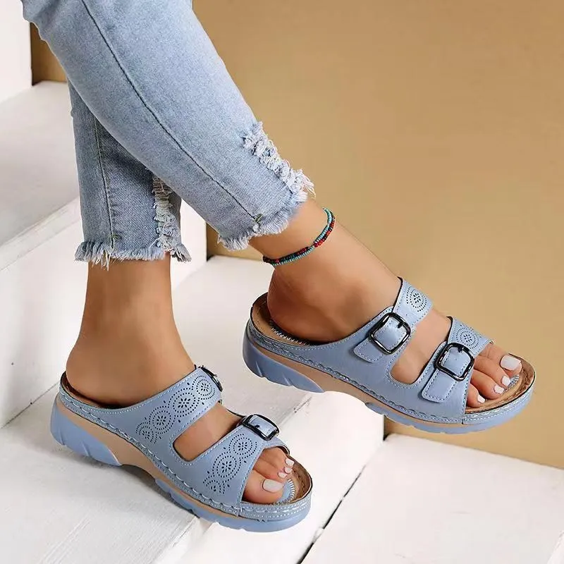 Simona | Orthopedic Leather Sandals