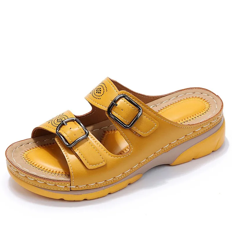 Simona | Orthopedic Leather Sandals