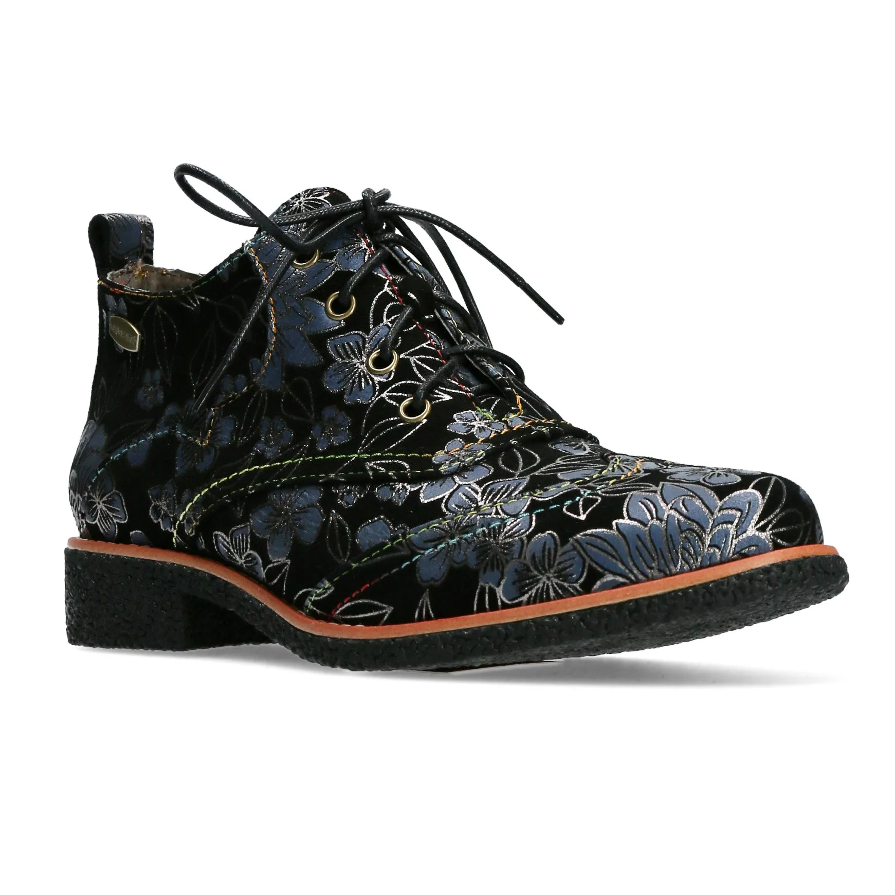SIZE 3/36* Midnight Bloom Cocralieo 17 Blue Brogues