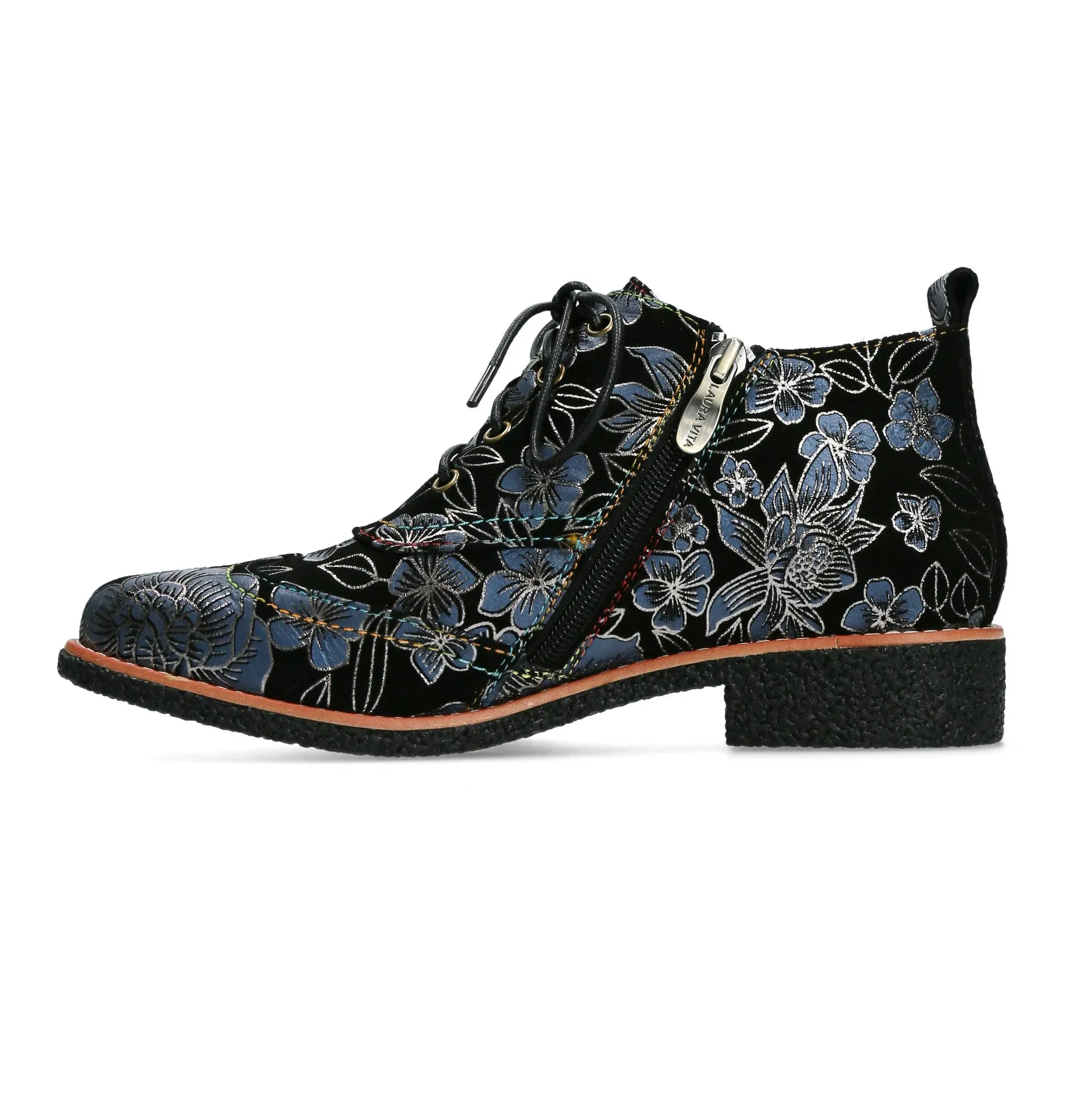 SIZE 3/36* Midnight Bloom Cocralieo 17 Blue Brogues