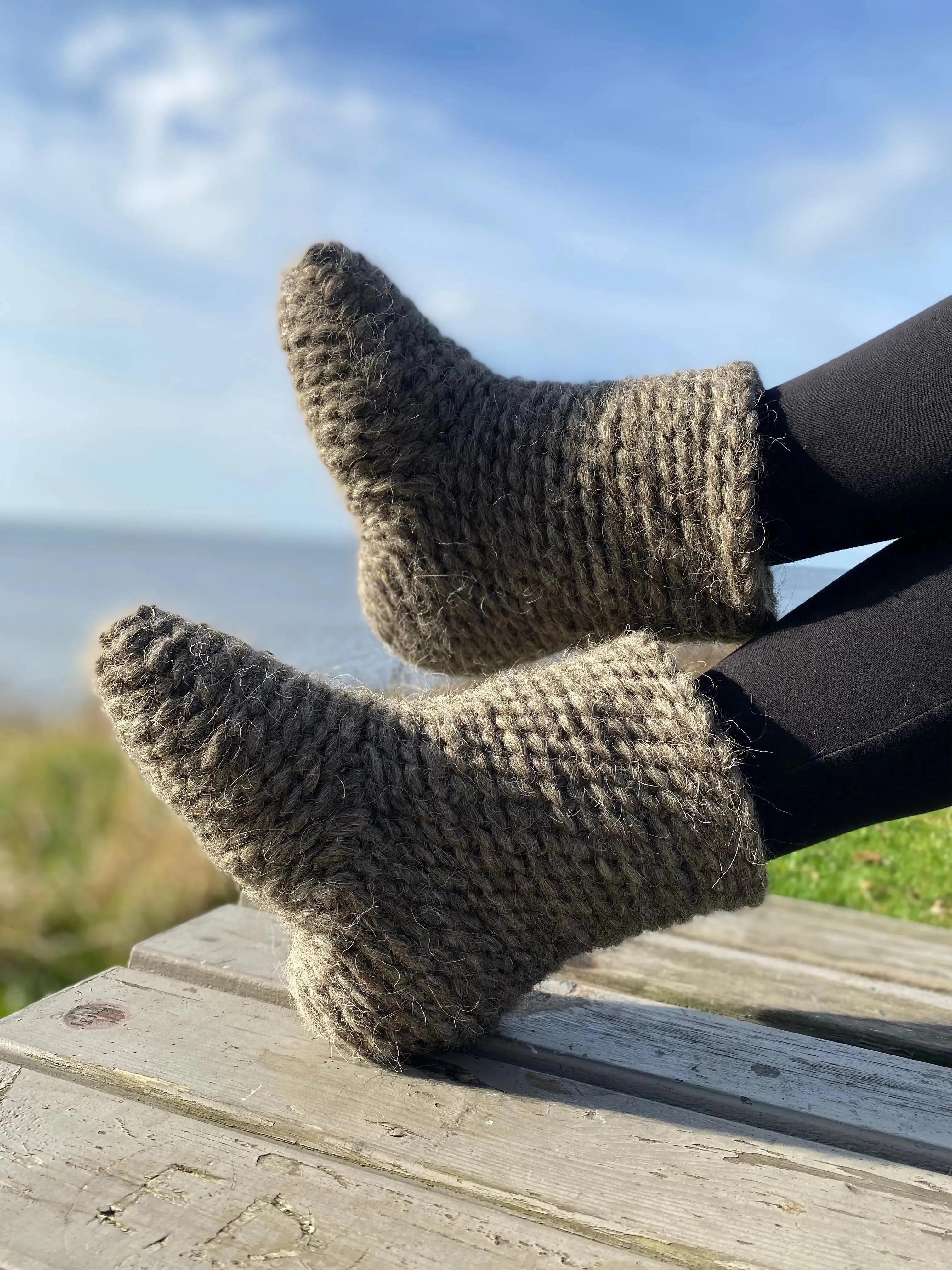 Slippers  Boots Wool Organic High