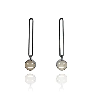 Smiley Link Earrings