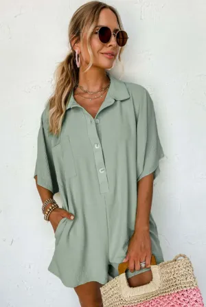 STAY IN YOUR LANE Romper (mint)