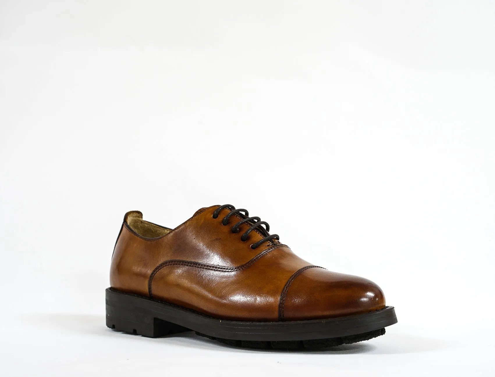 Stefano Stefani Women's Siena Leather Lace Up Shoe 8047  Special $190