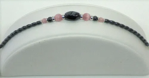 Sterling Silver and Hemitate Bracelet