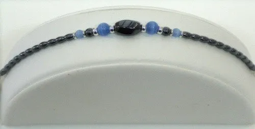 Sterling Silver and Hemitate Bracelet
