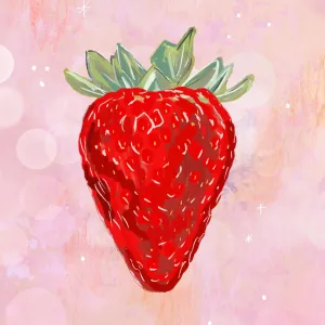 STRAWBERRY - Art Print