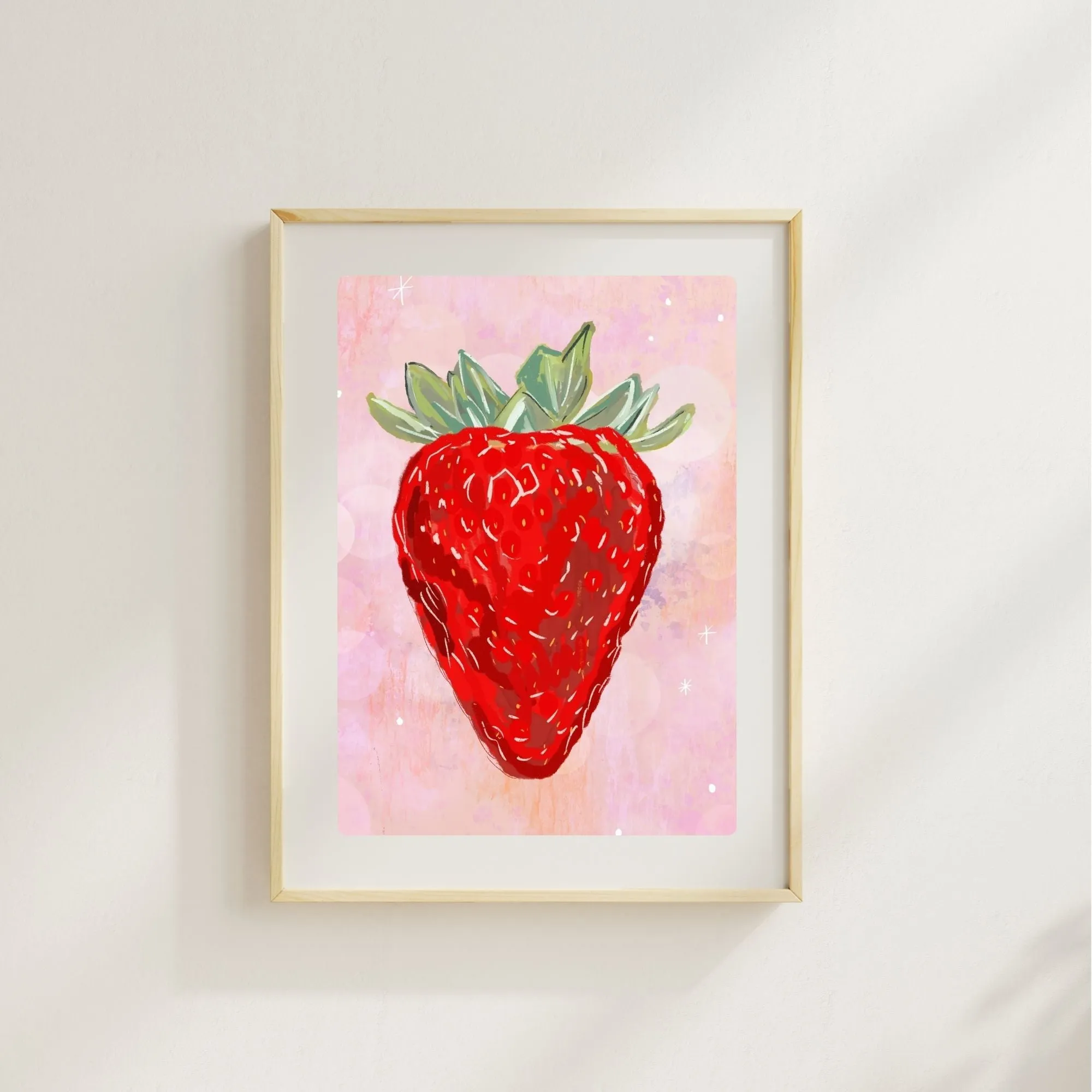 STRAWBERRY - Art Print