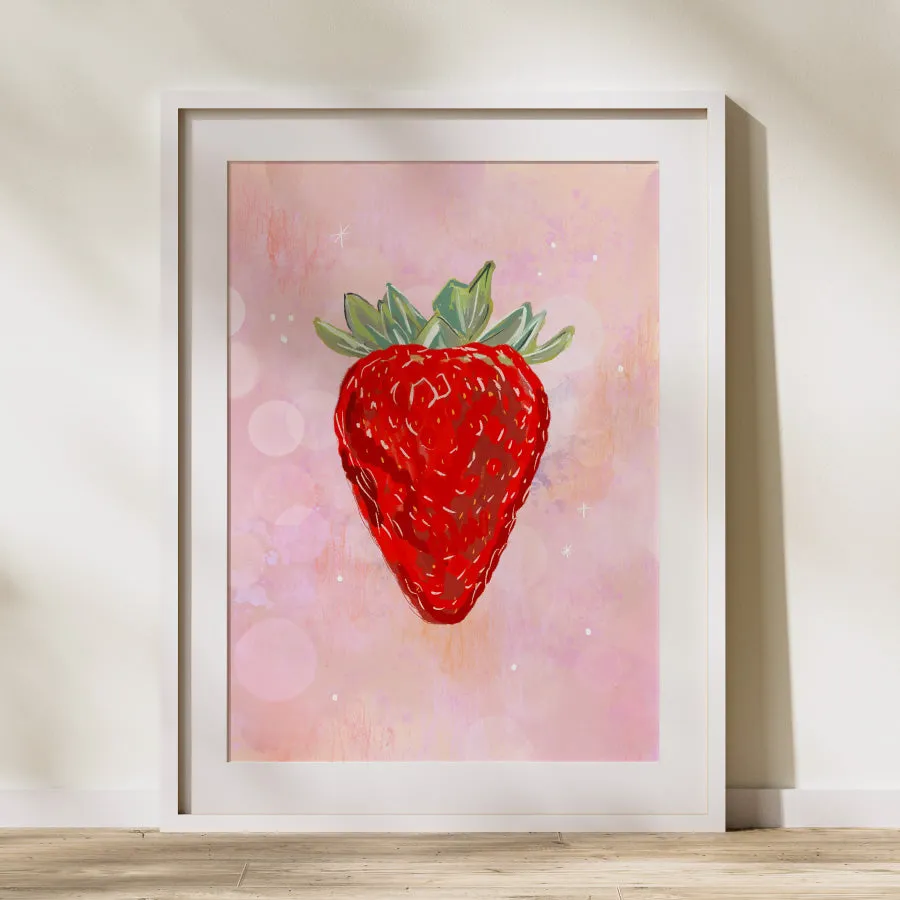 STRAWBERRY - Art Print