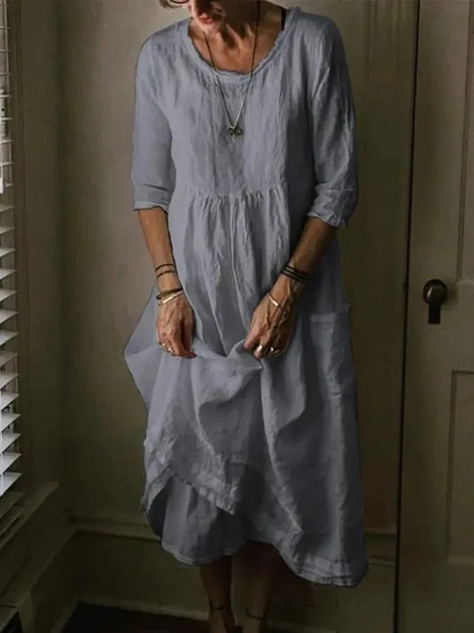 Summer dress, Clara – sky blue
