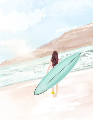 SURFSIDE SERENITY - Art Print