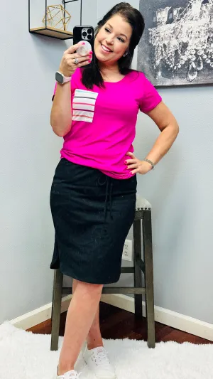 Take Me Outside Tie Skirt