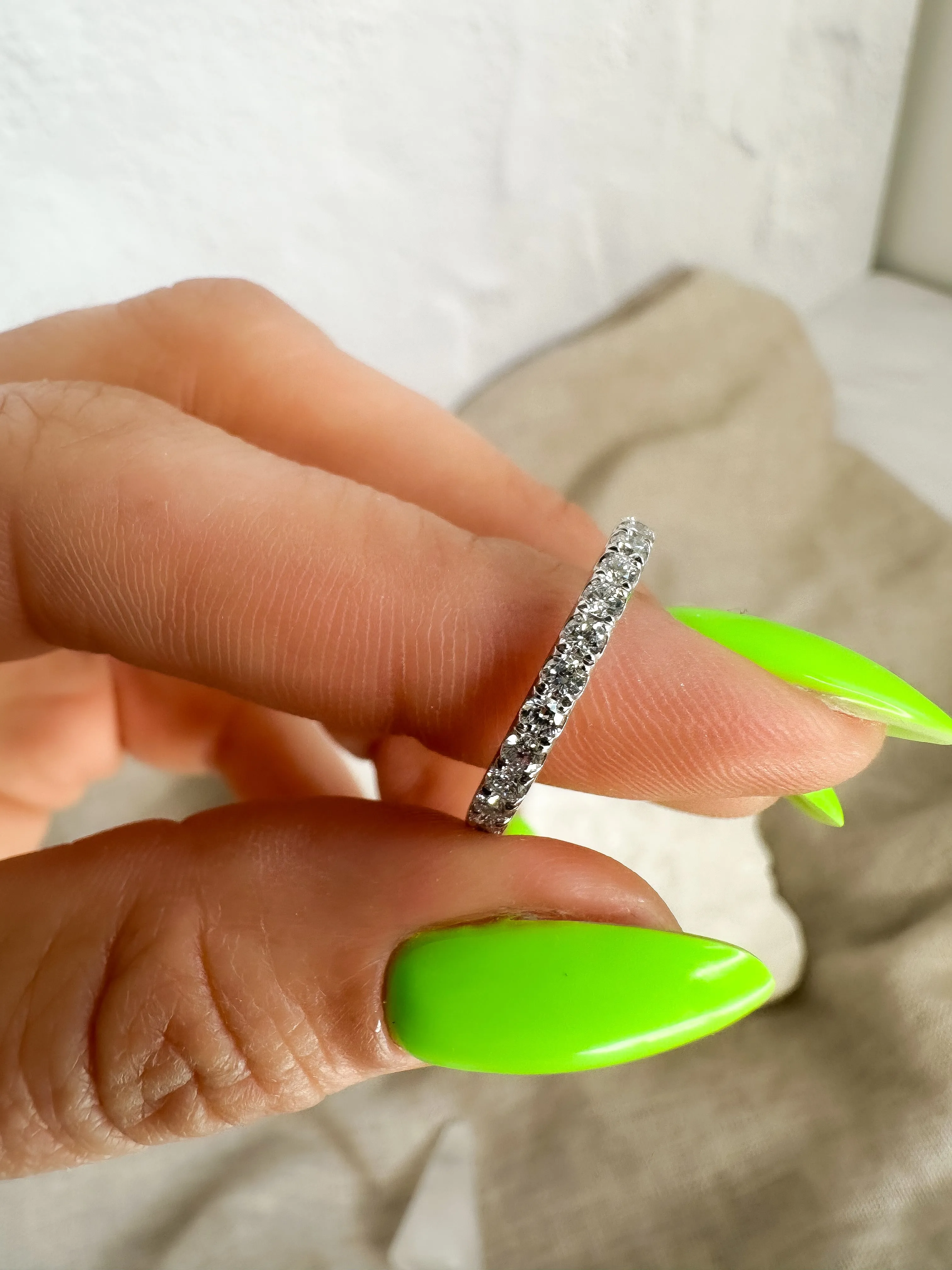 The Everyday Diamond Eternity Band