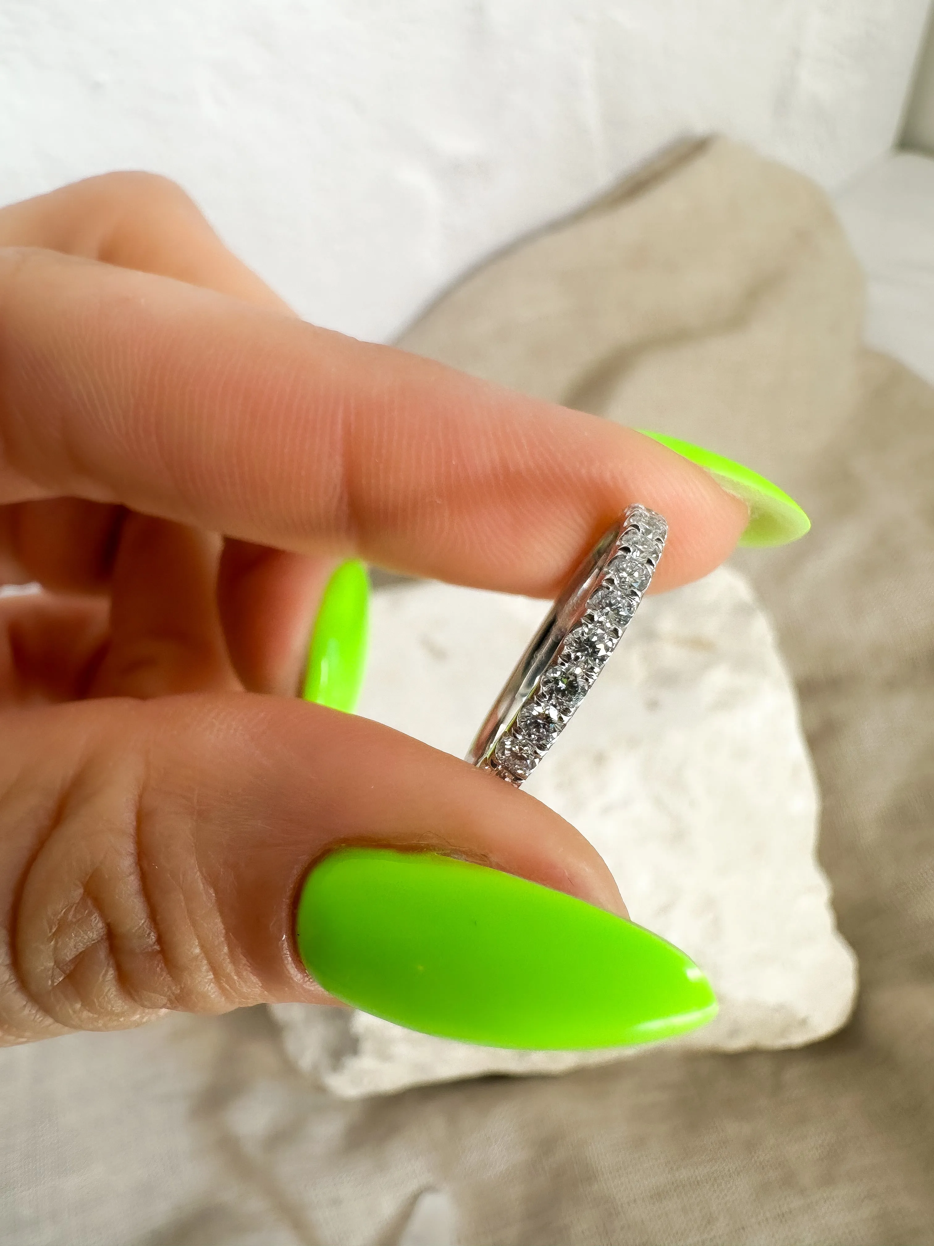 The Everyday Diamond Eternity Band