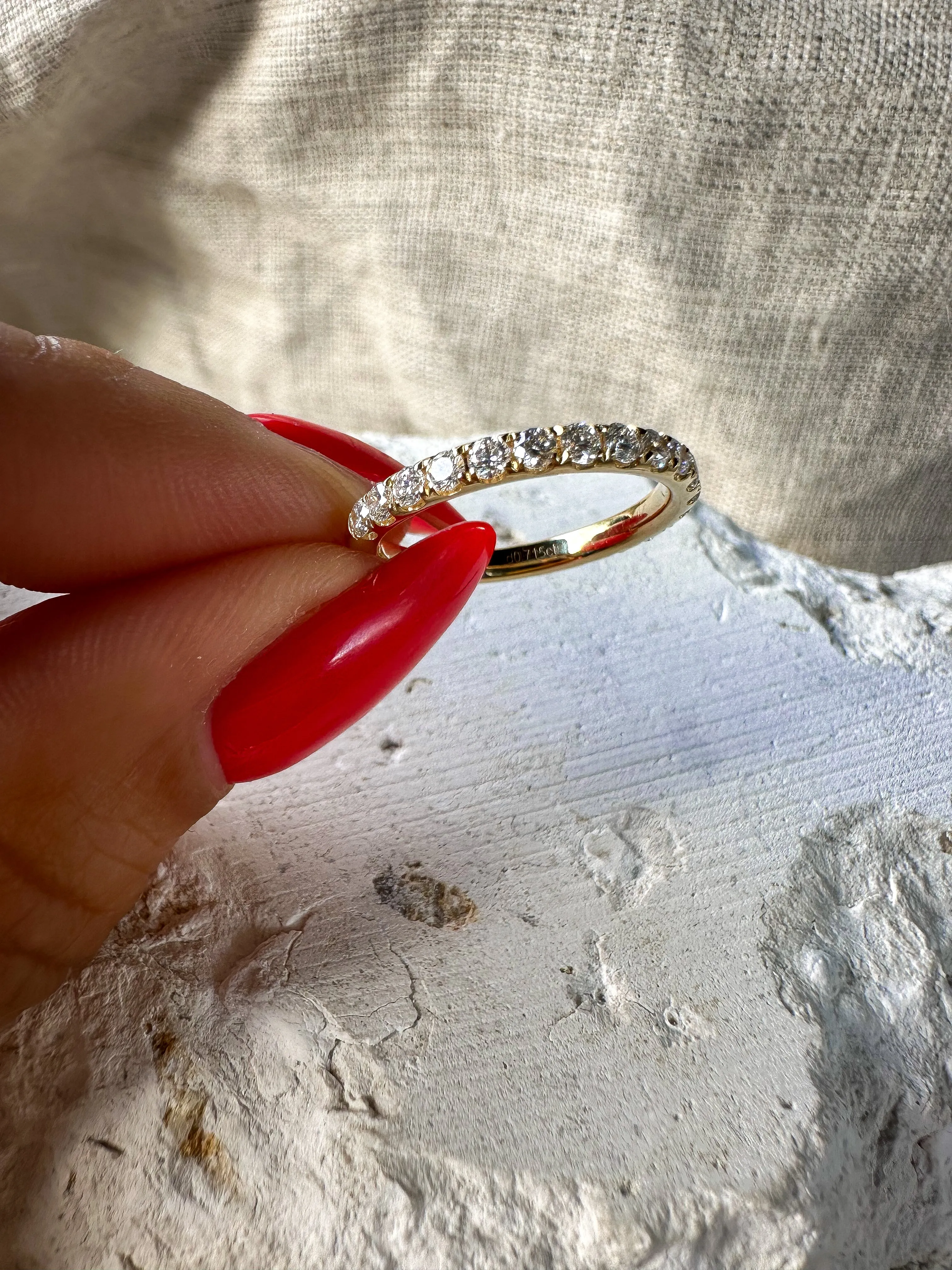 The Everyday Diamond Eternity Band