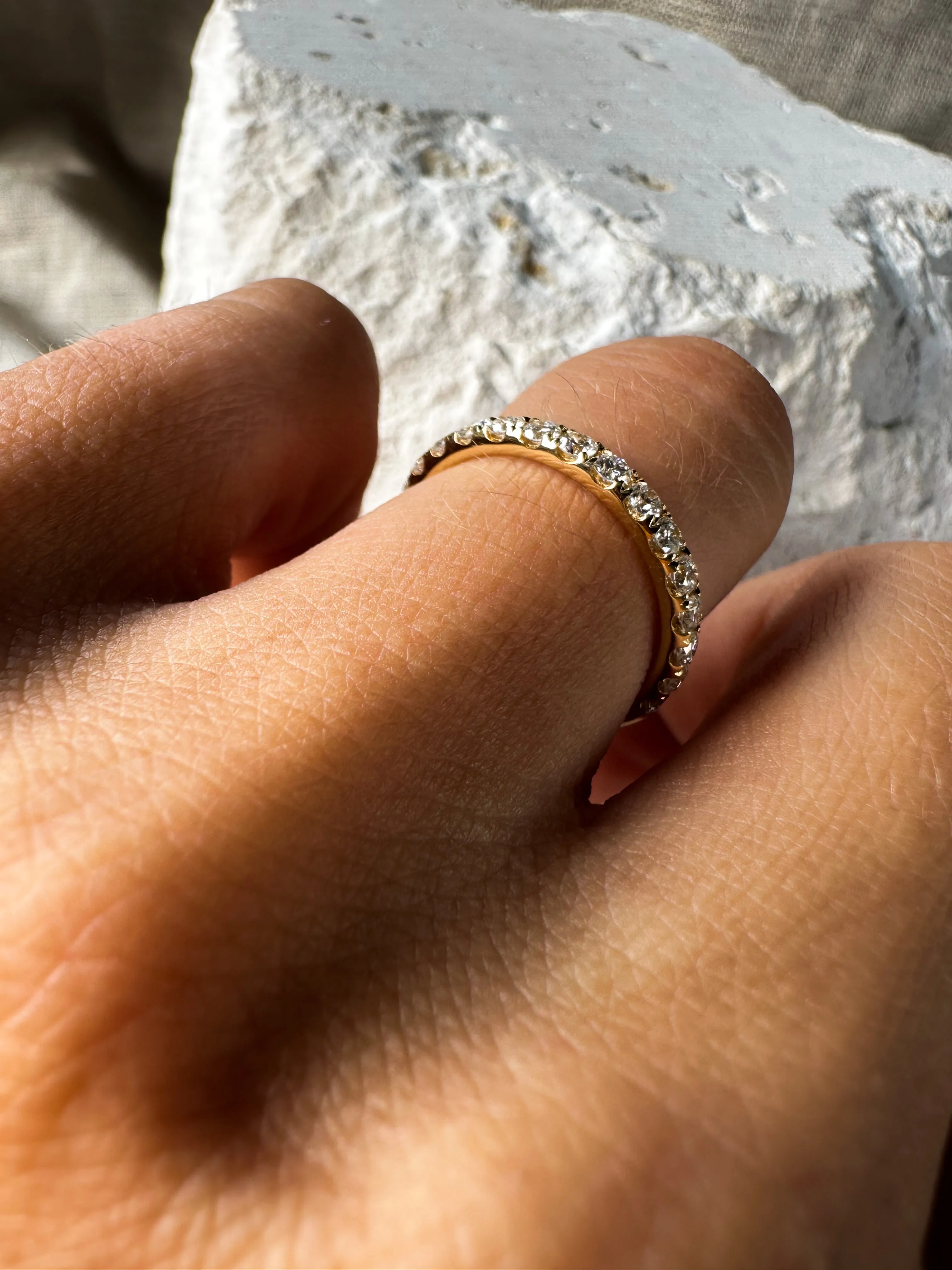 The Everyday Diamond Eternity Band