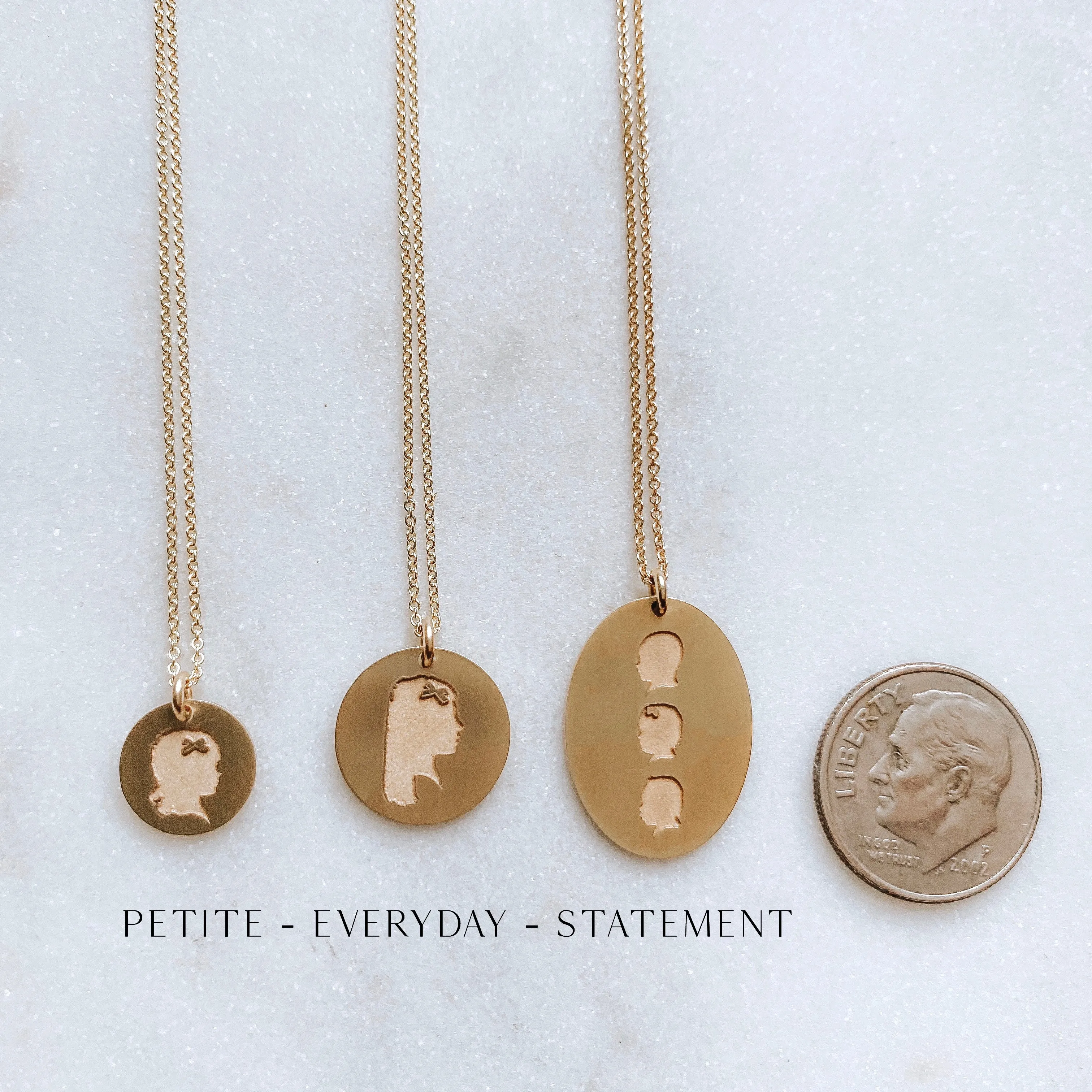 The Sterling Silver *Everyday* Coin Necklace