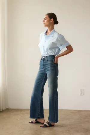 The Wide A Leg in Wilde Indigo