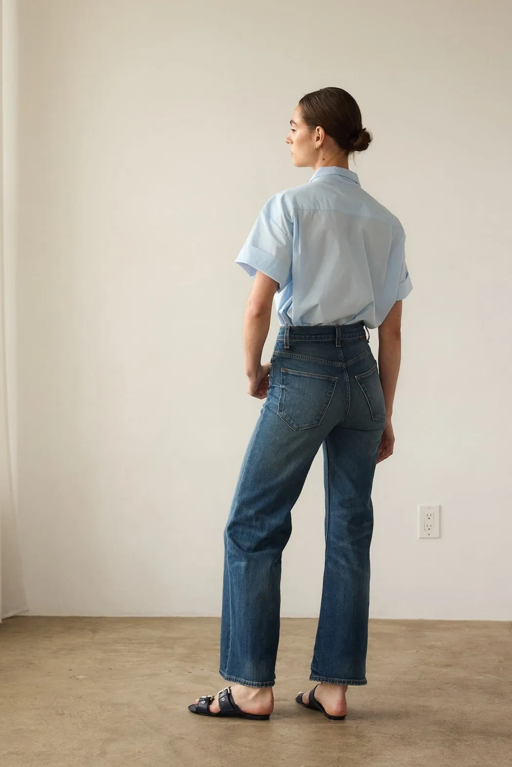 The Wide A Leg in Wilde Indigo