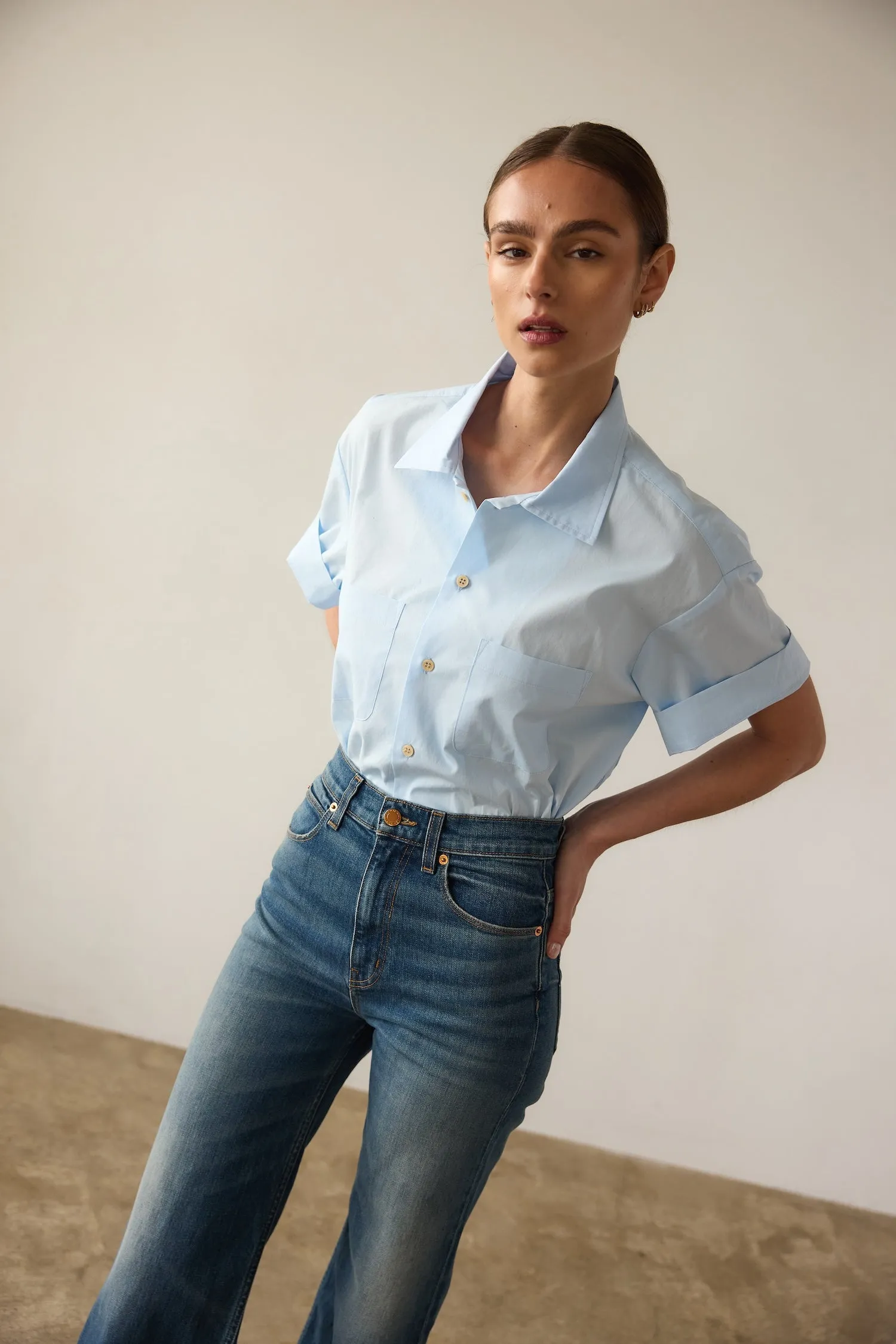 The Wide A Leg in Wilde Indigo