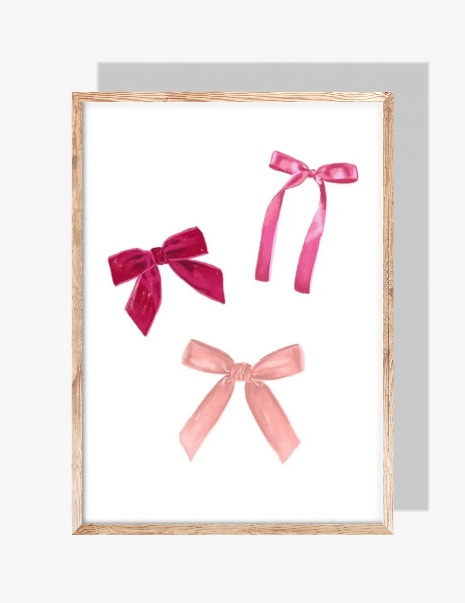 TRIPLE BOW DELIGHT - Art Print