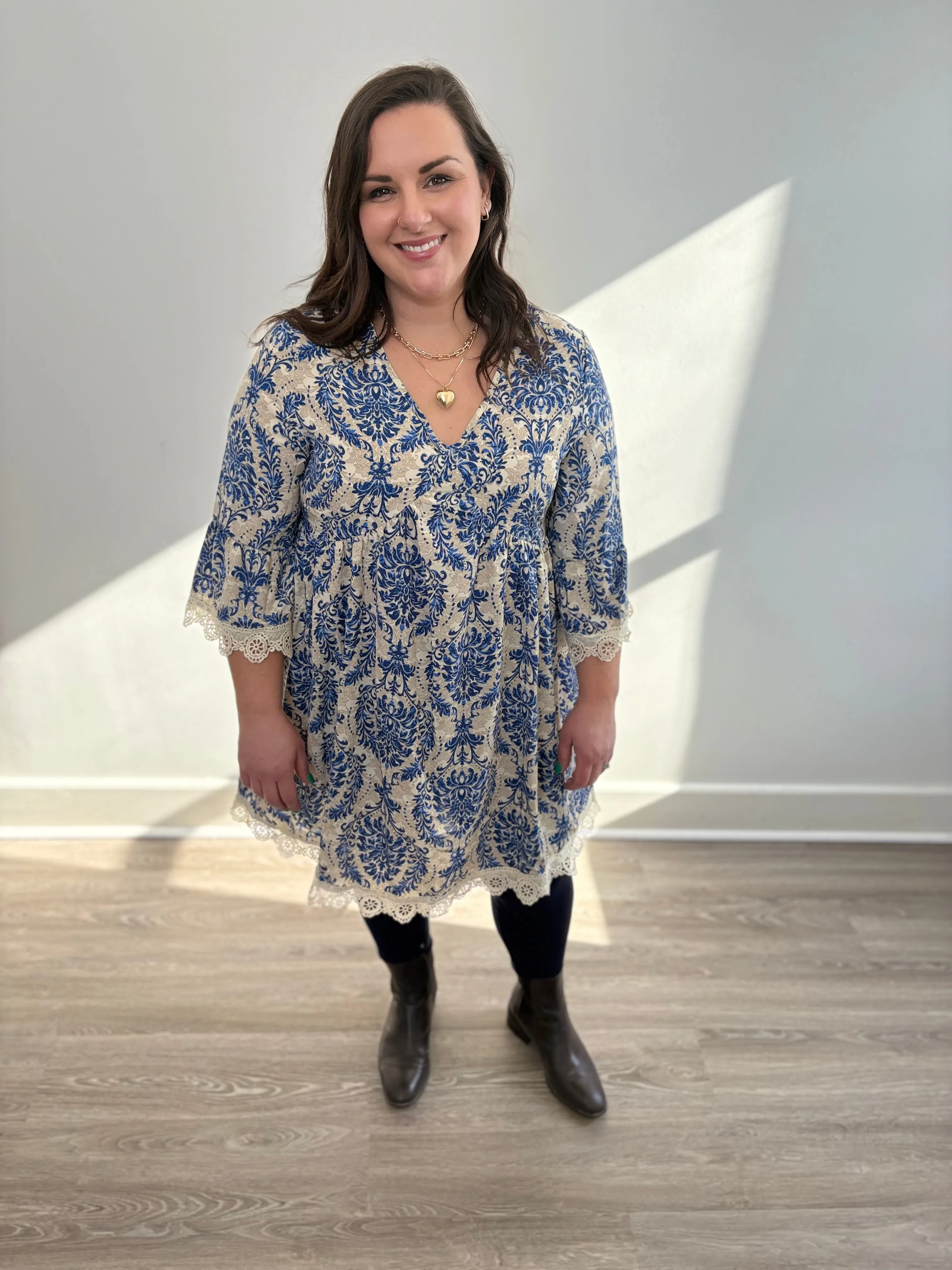 Vintage Charm Lace Dress