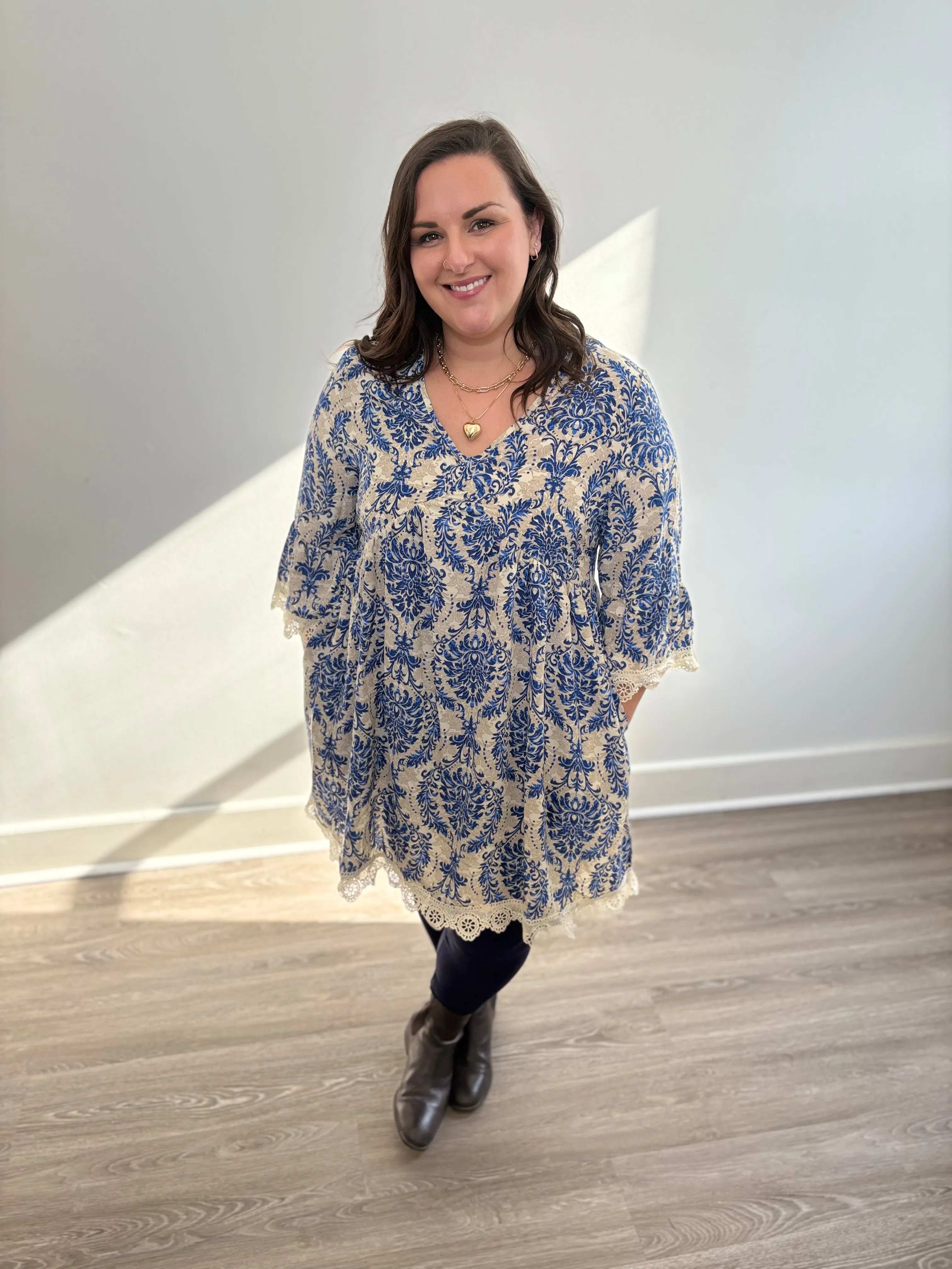 Vintage Charm Lace Dress