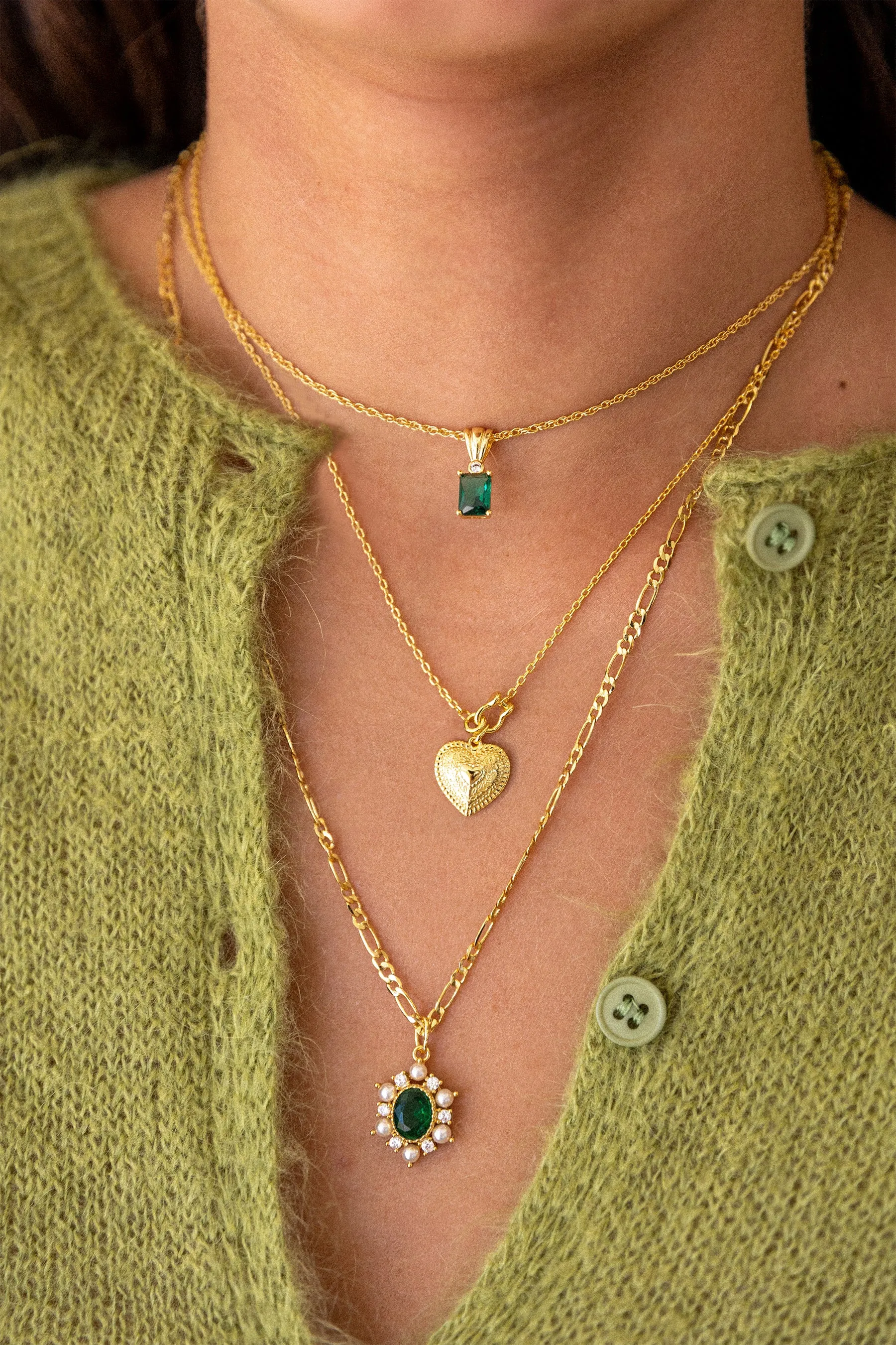 Vintage Heart Necklace