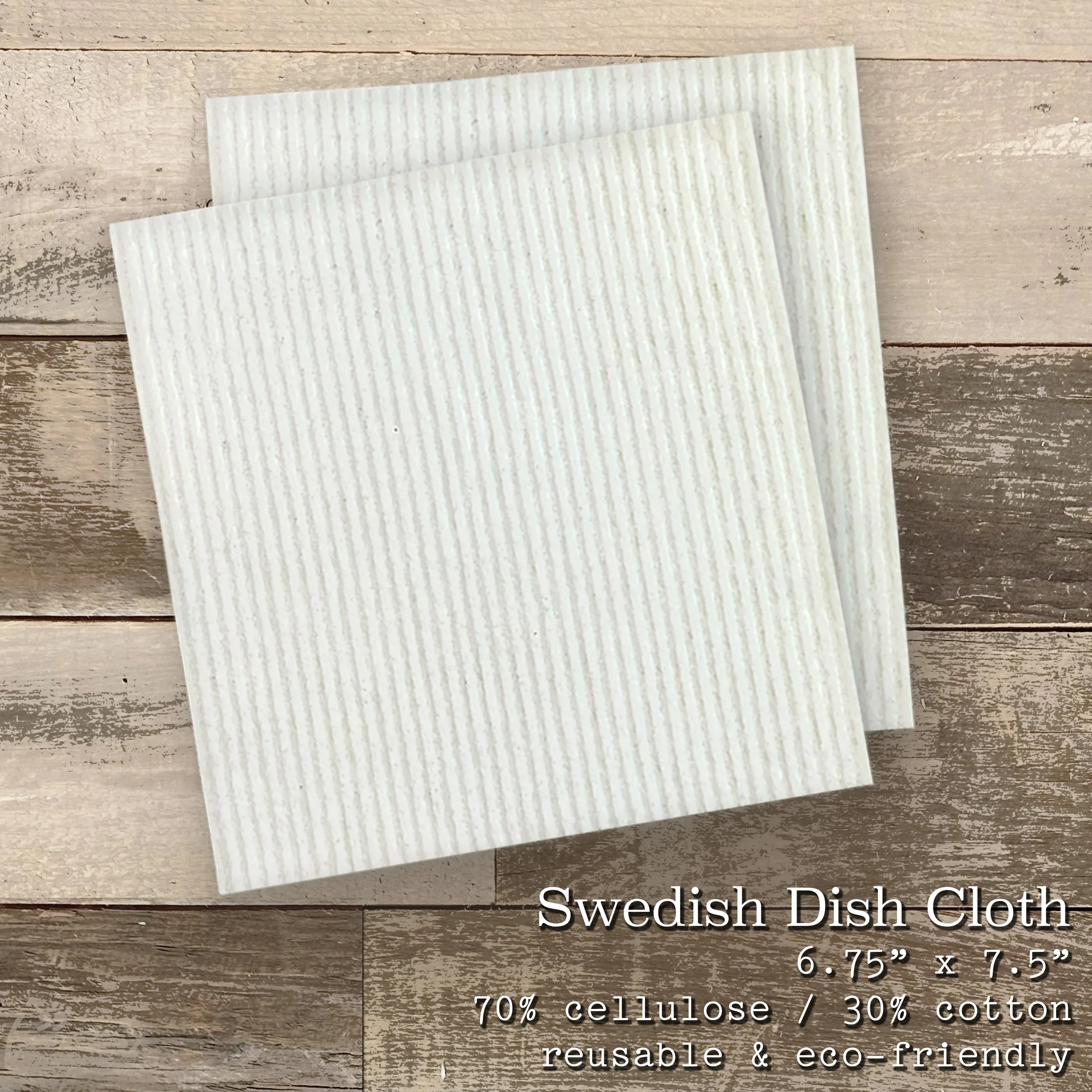 Watercolor Coral, Tulip Shell 2 pk - Swedish Dish Cloth