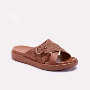 Womens Mustard Comfy Casual Slippers 0413322