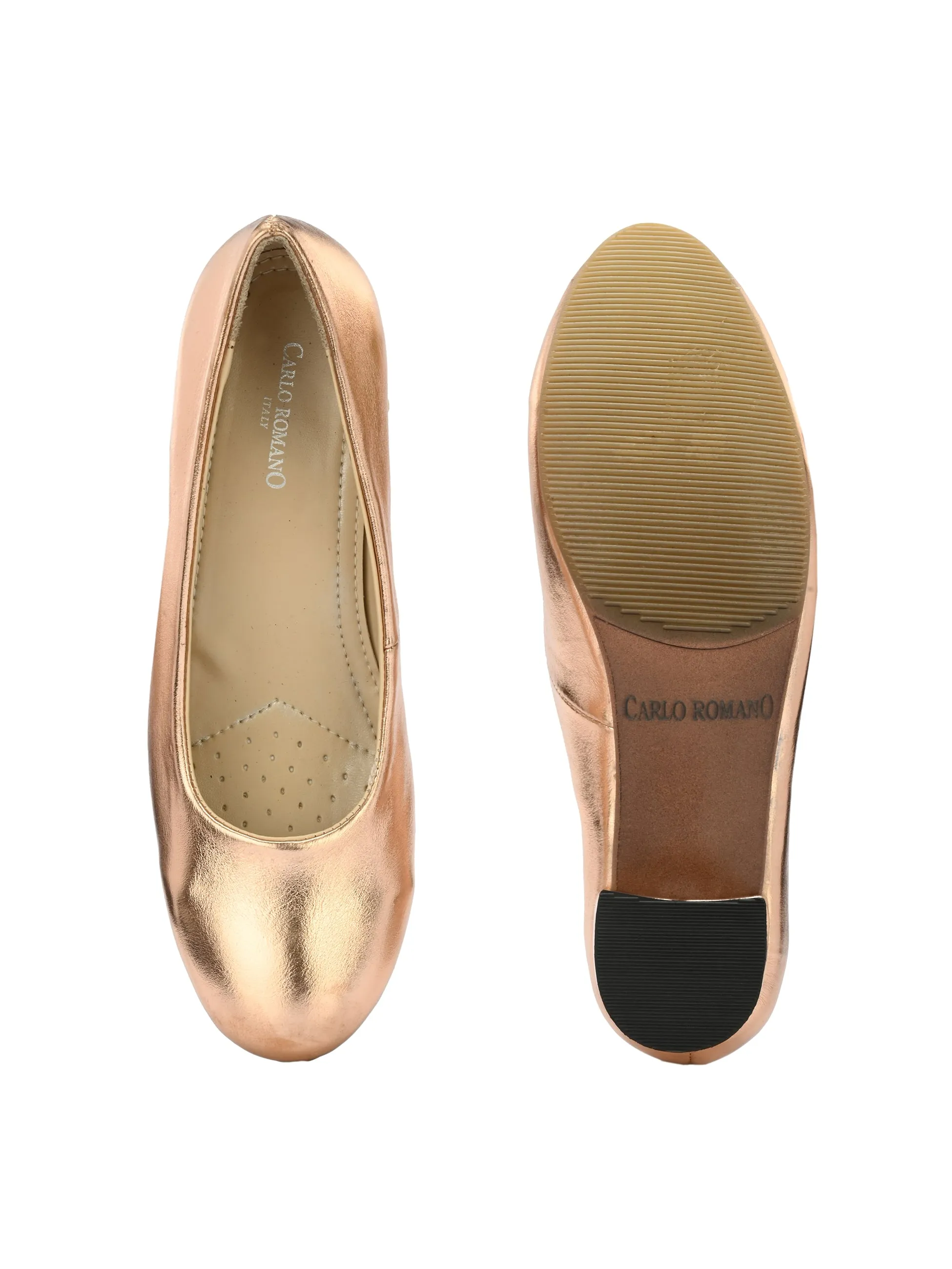 Women's  Vegan Leather Light Pink Slip  Belly With Heels