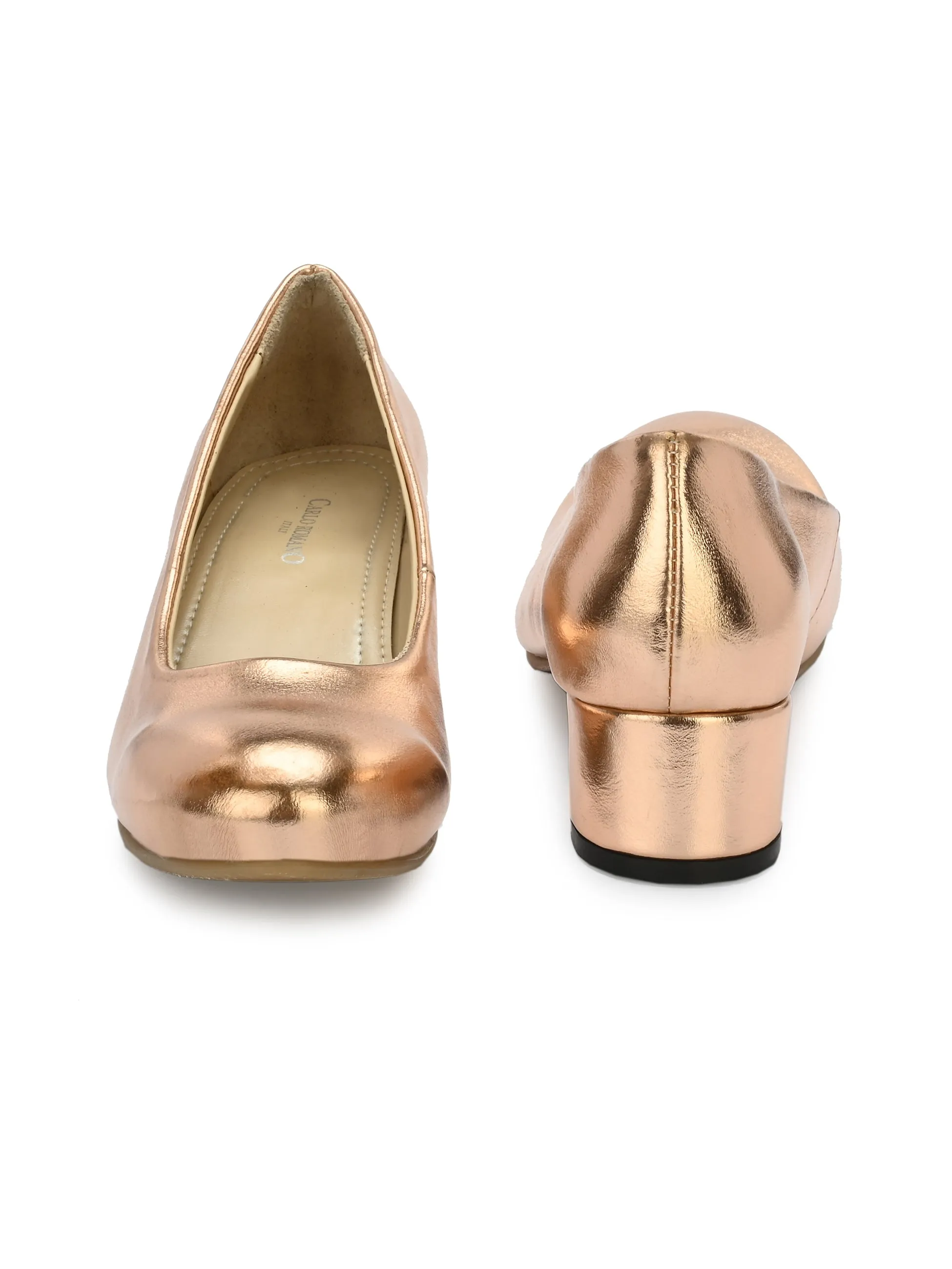 Women's  Vegan Leather Light Pink Slip  Belly With Heels