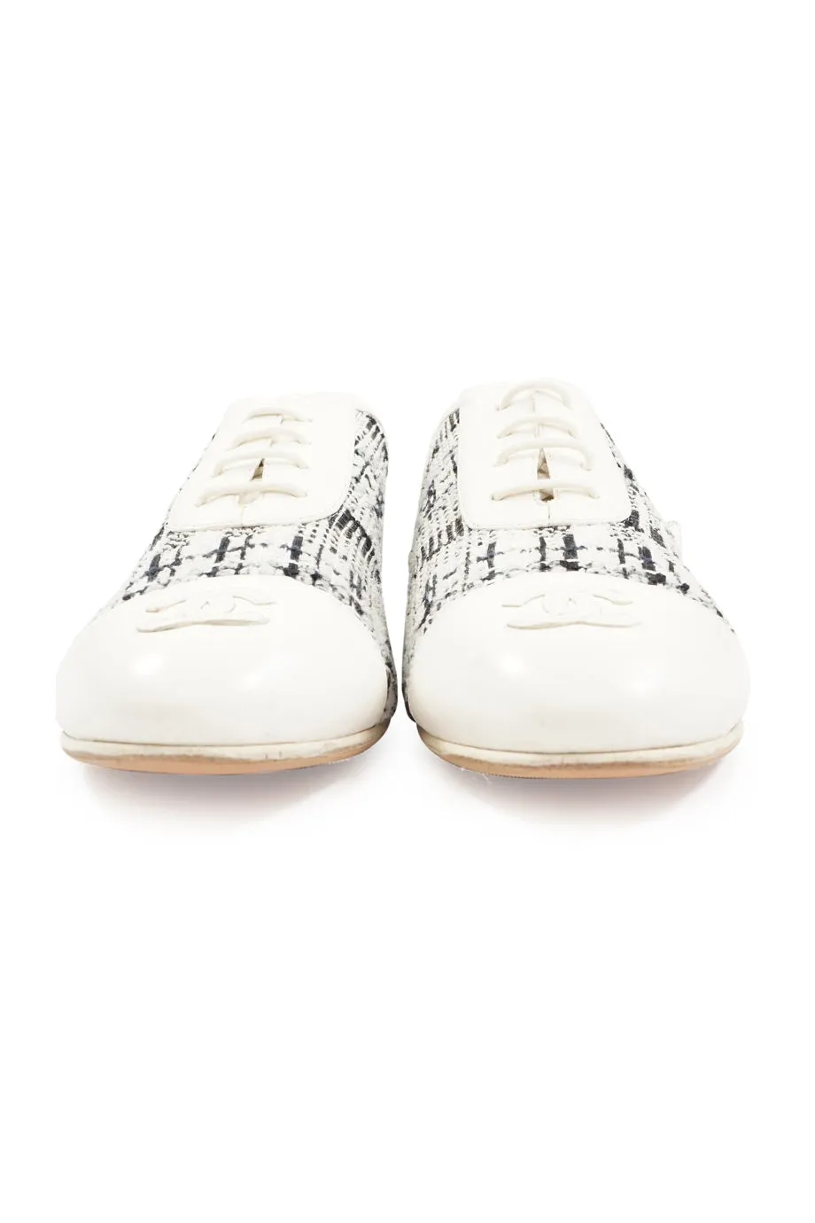 [WS6297] Chanel | Lace Up Flats