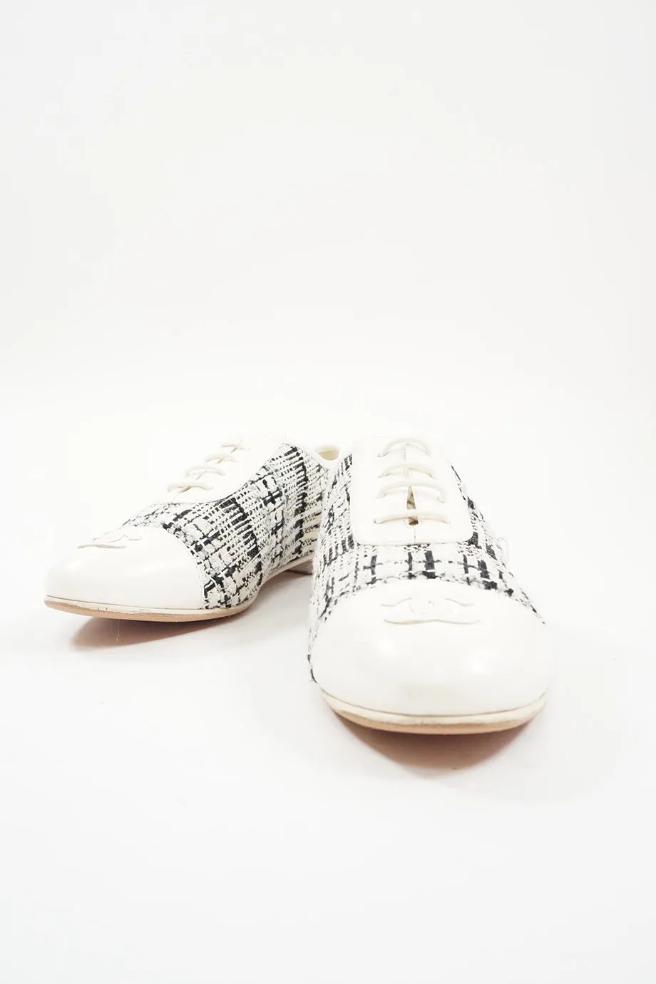 [WS6297] Chanel | Lace Up Flats