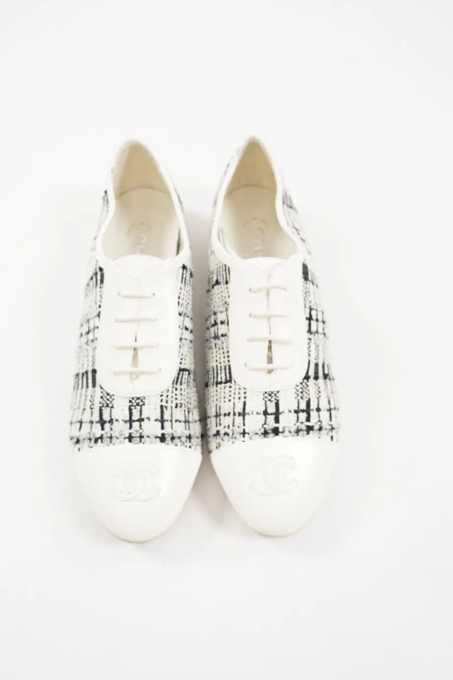 [WS6297] Chanel | Lace Up Flats