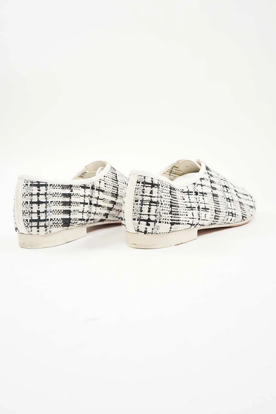 [WS6297] Chanel | Lace Up Flats