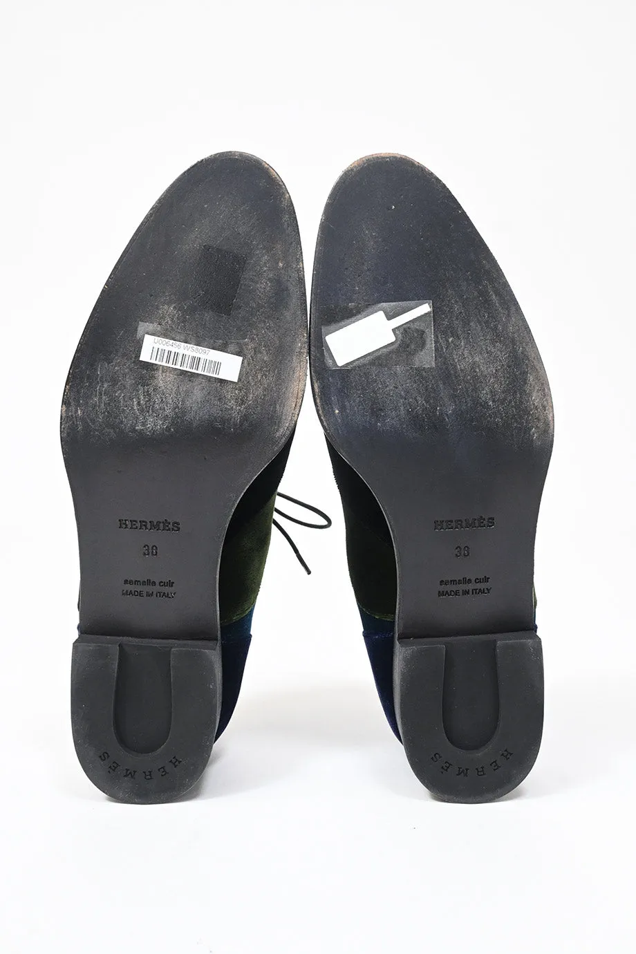 [WS8097] Hermès | Lace Up Flats