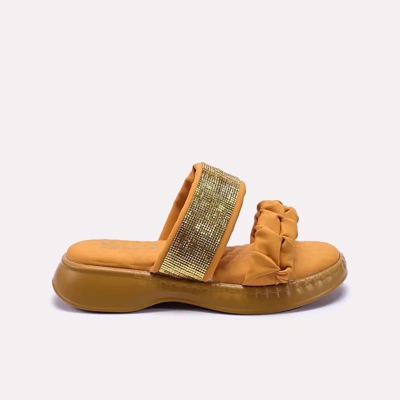 Yellow Comfy Fancy Slippers 0412891