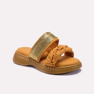 Yellow Comfy Fancy Slippers 0412891