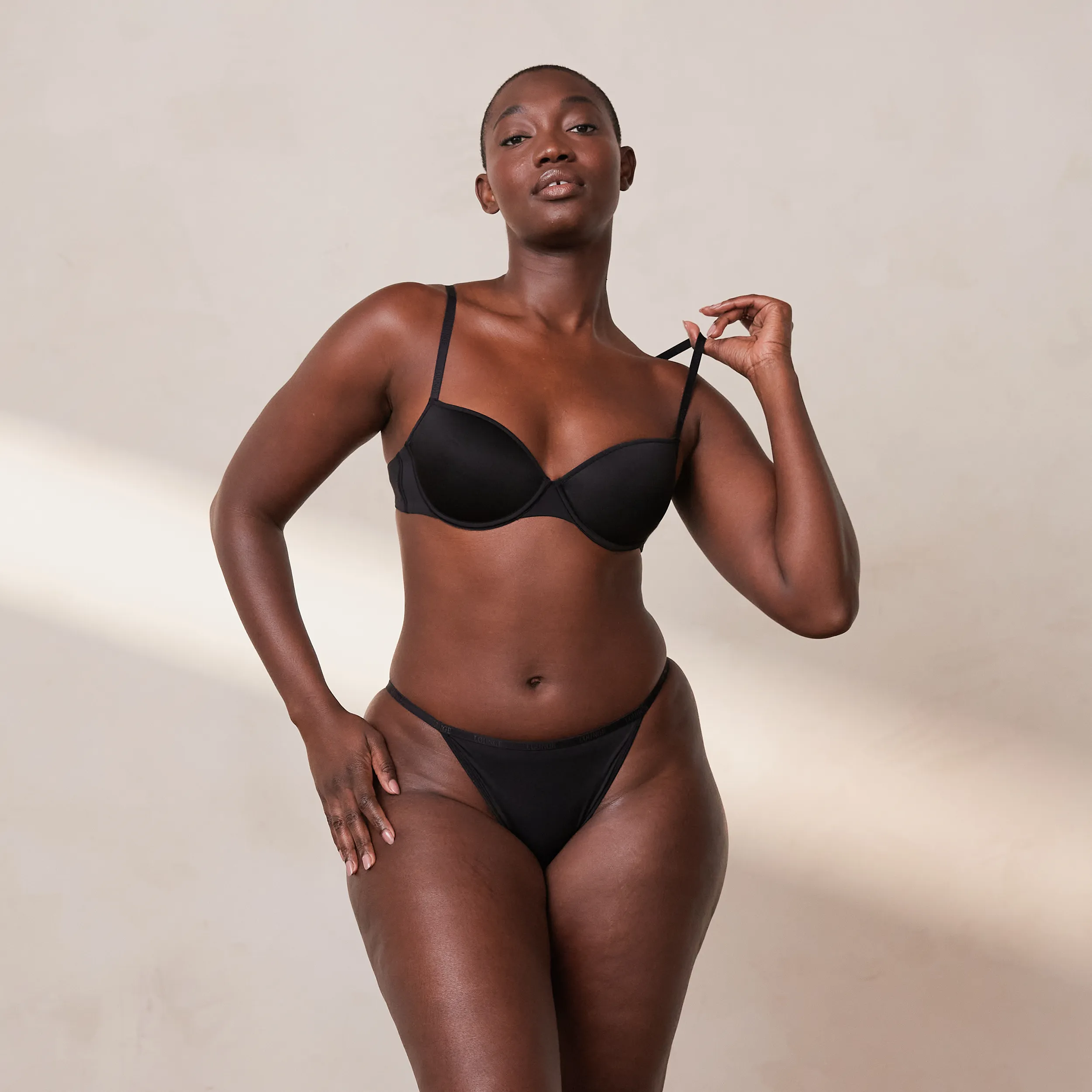 Your Everyday T-shirt Soutien-Gorge - Noir