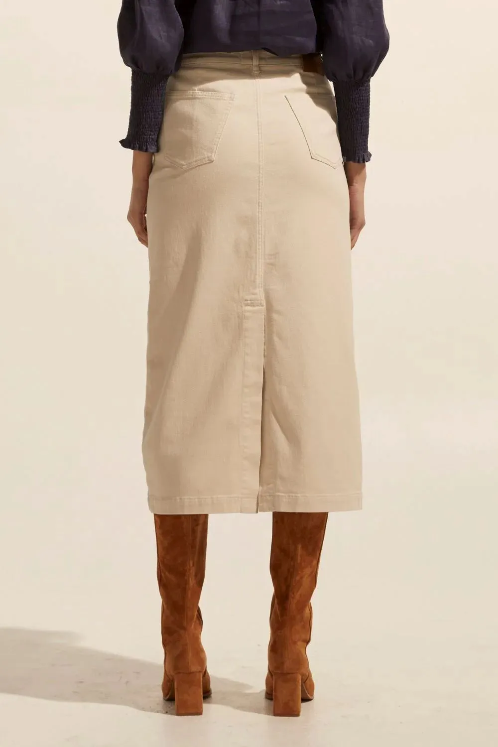 ZOE KRATZMANN Accord Skirt - Stone